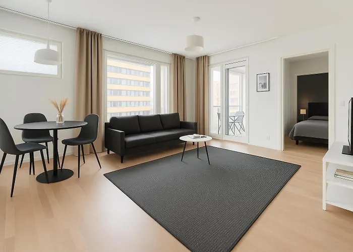Tammer Huoneistot - City Suite 5 - Own Sauna, Air Conditioning, Balcony & Best Location